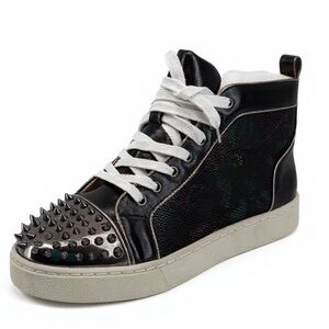 Steve Madden Promoter-S Floral Multi Studded High-Top Sneakers Men’s 10 NIB